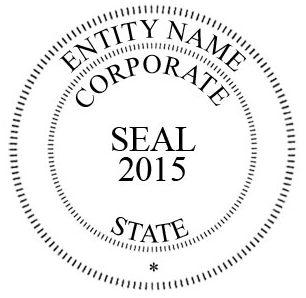 Corporate Seal Stamp